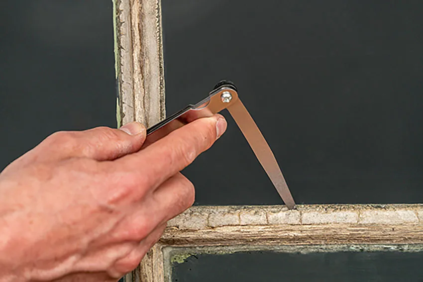 Schritt 1: Kitt prüfen