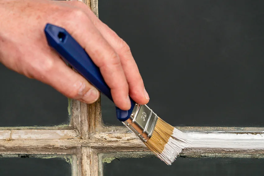 Schritt 4: Falz grundieren