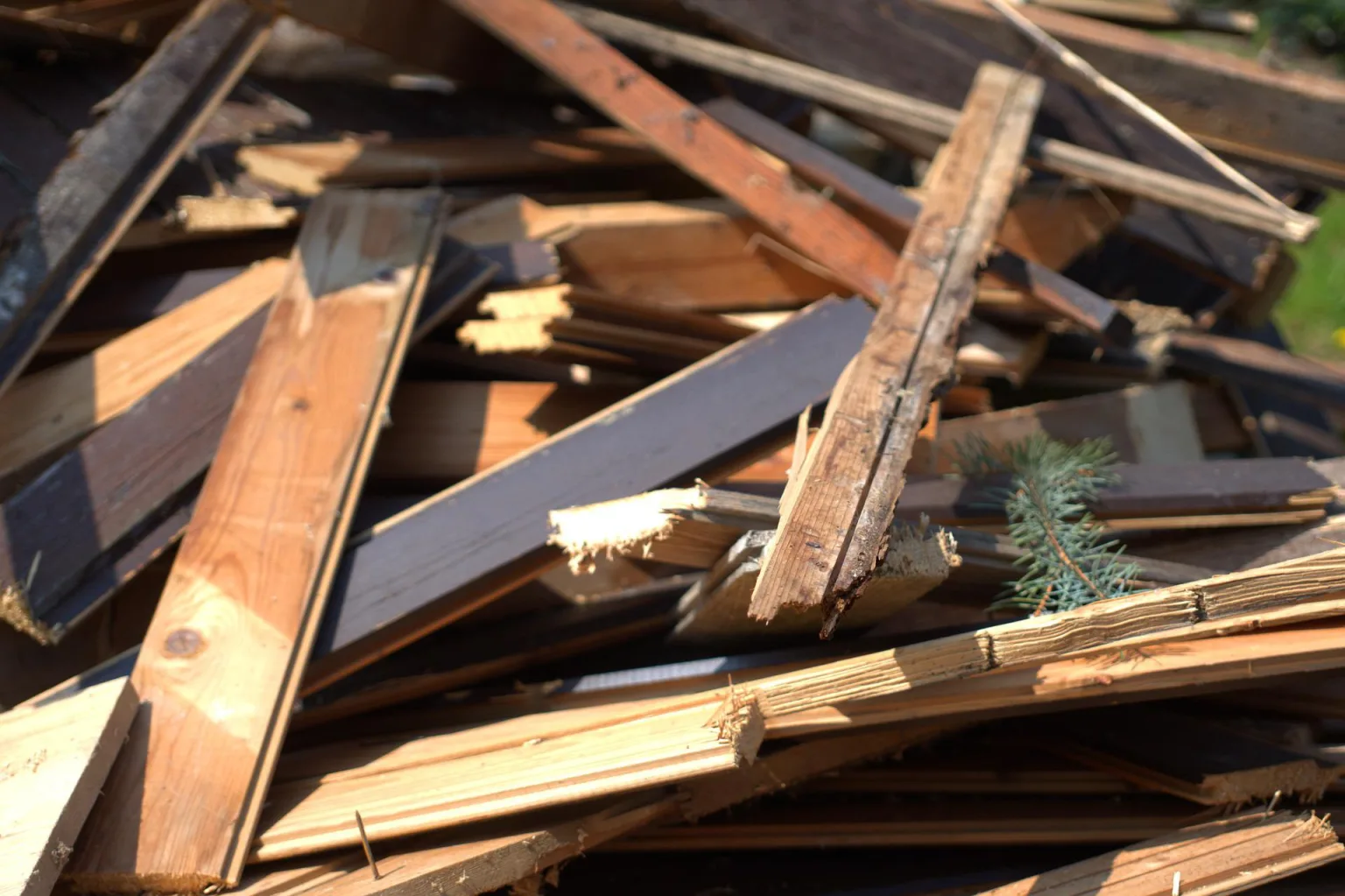 Holzabfälle vermeiden